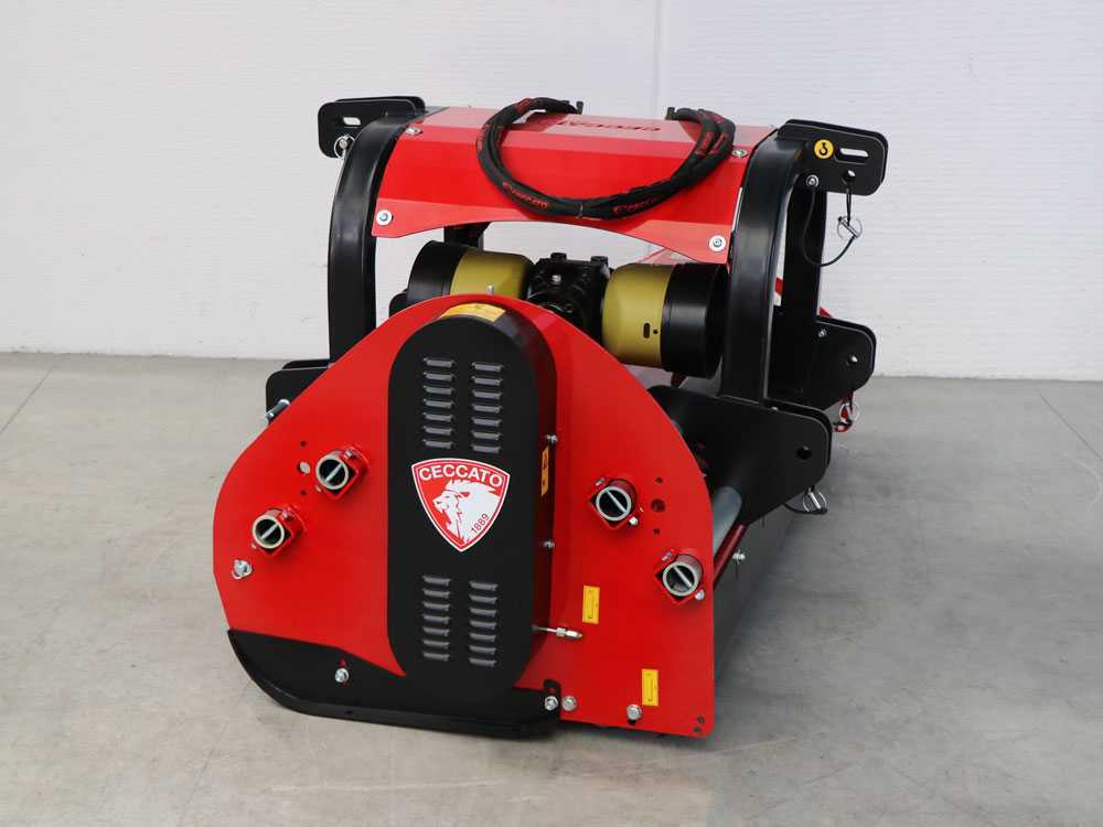 Ceccato Olindo Trincione 400 NEW- 4T2000IDR2 omkeerbare klepelmaaier 200 cm, hydraulisch verschuifbaar, detail 11