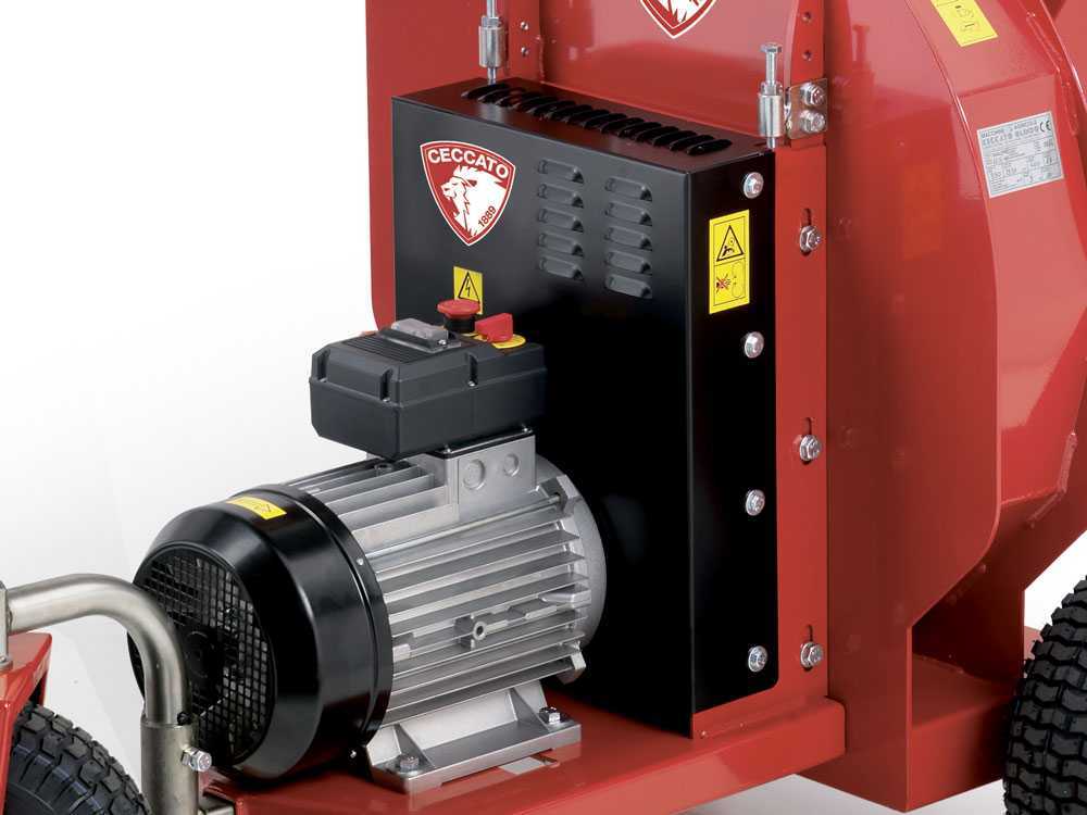 Ceccato Olindo Triton Monster elektrische hakselaar, takken tot 100 mm, 400 V, detail 10