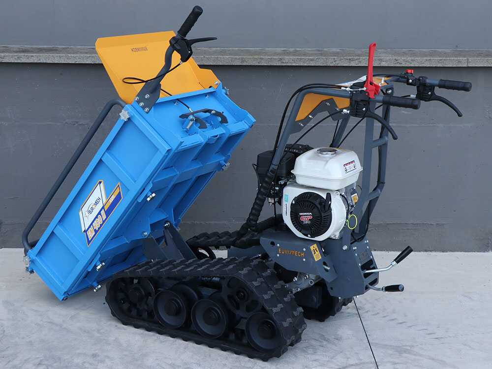 Rupsdumper laadvermogen 400 kg EuroMech EM400H-Agri, detail 11