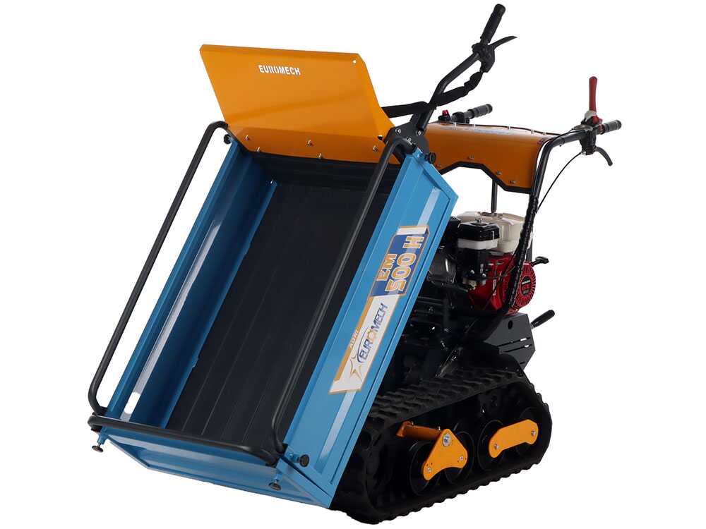 Rupsdumper laadvermogen 500 kg EuroMech EM500H-Agri, detail 10