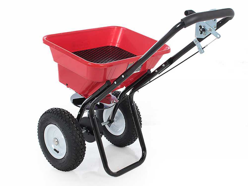 Zaai- en strooiwagen GeoTech 80LB, 26 liter, detail 11