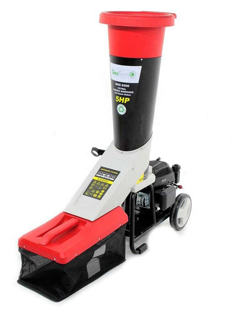 GeoTech BGS 6500 benzine hakselaar, takken tot 45 mm, detail 11