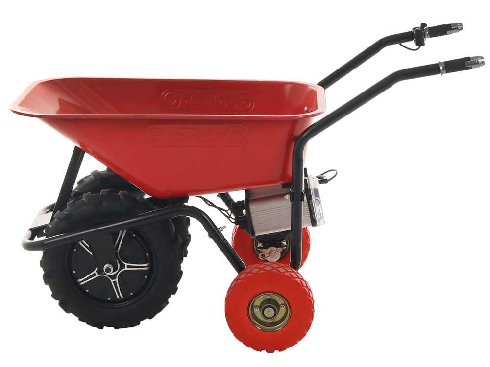 Accu motorkruiwagen laadvermogen 200 kg GeoTech CAR 300T-80, 40 V 6 Ah, detail 10