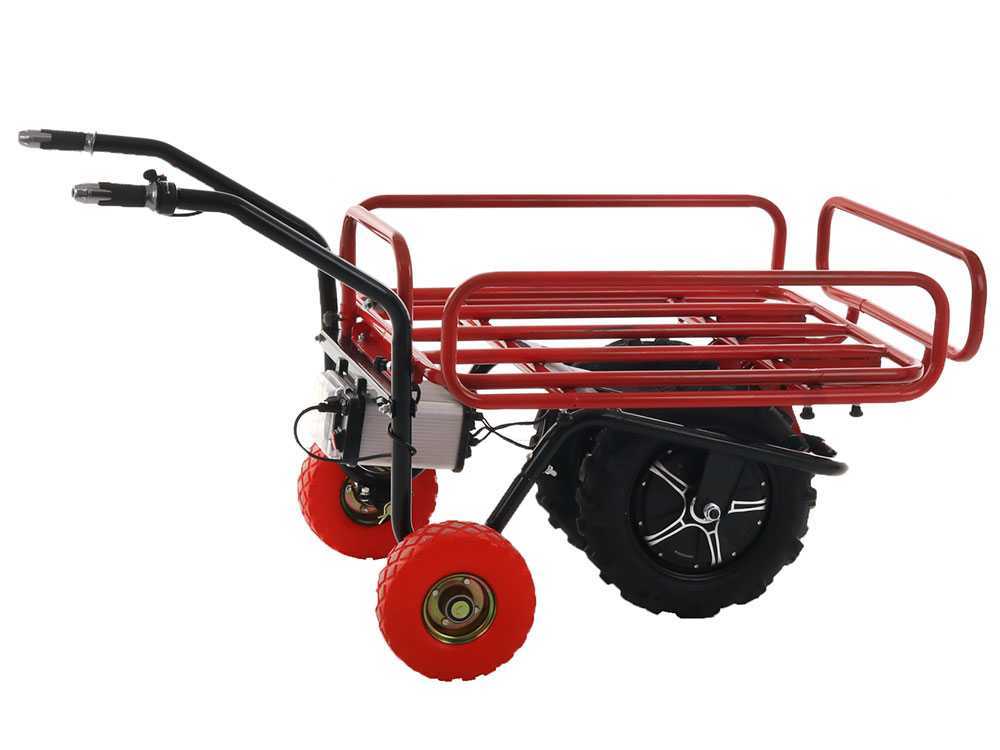 Accu motorkruiwagen laadvermogen 200 kg GeoTech CAR 300T-T, 40 V 6 Ah, detail 10