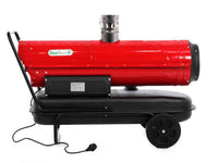 GeoTech IDH 3000 diesel heteluchtkanon 30 kW, indirect gestookt, detail 11