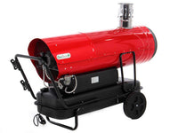 GeoTech IDH 8000 diesel heteluchtkanon 80 kW, indirect gestookt, detail 11