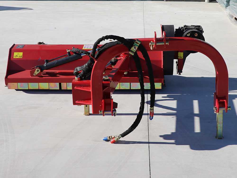 GeoTech Pro AMF-E 125 zijklepelmaaier met arm 125 cm, detail 11