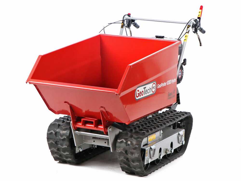 Rupsdumper laadvermogen 600 kg GeoTech Pro GeoPorter 630D Hydro, hydraulisch kiepen, detail 11