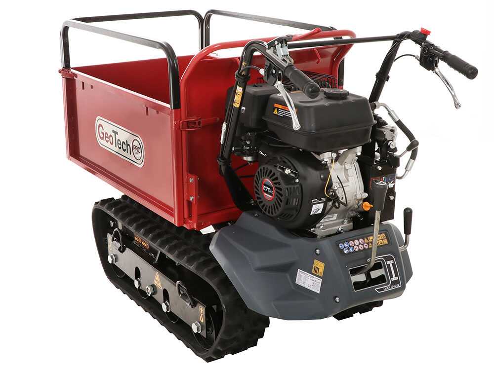 Rupsdumper laadvermogen 500 kg GeoTech Pro GeoPorter H-540E Hydro, detail 11