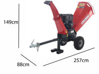 GeoTech Pro PCS 150BS benzine hakselaar, takken tot 90 mm, detail 11