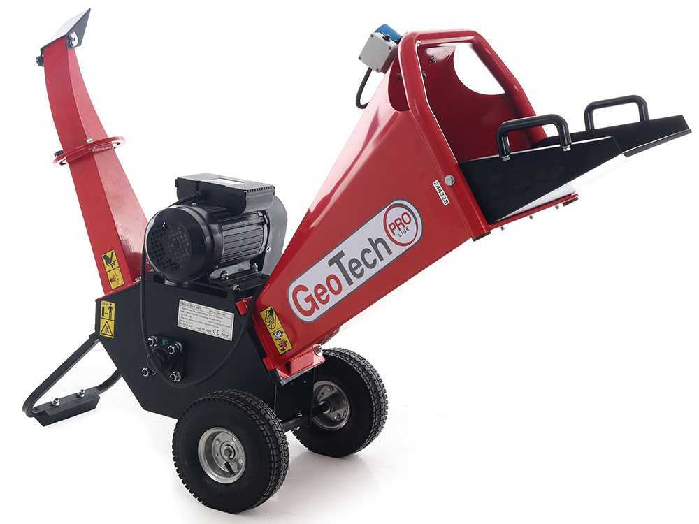 GeoTech Pro PCS 30ES elektrische hakselaar, takken tot 60 mm, detail 11