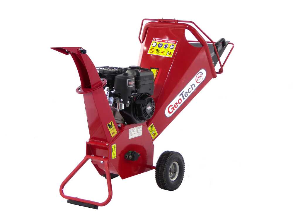 GeoTech Pro PCS70BS benzine hakselaar, takken tot 65 mm, detail 11