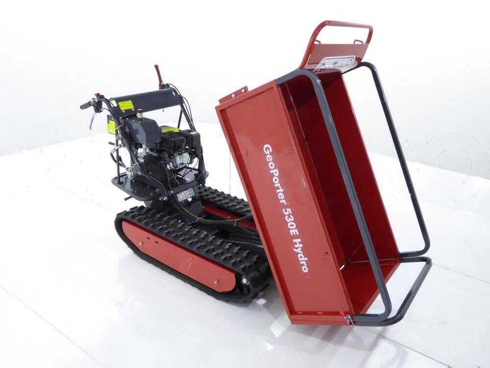 Rupsdumper laadvermogen 500 kg GeoTech Pro GeoPorter 530E Hydro, hydraulisch kiepen, detail 11