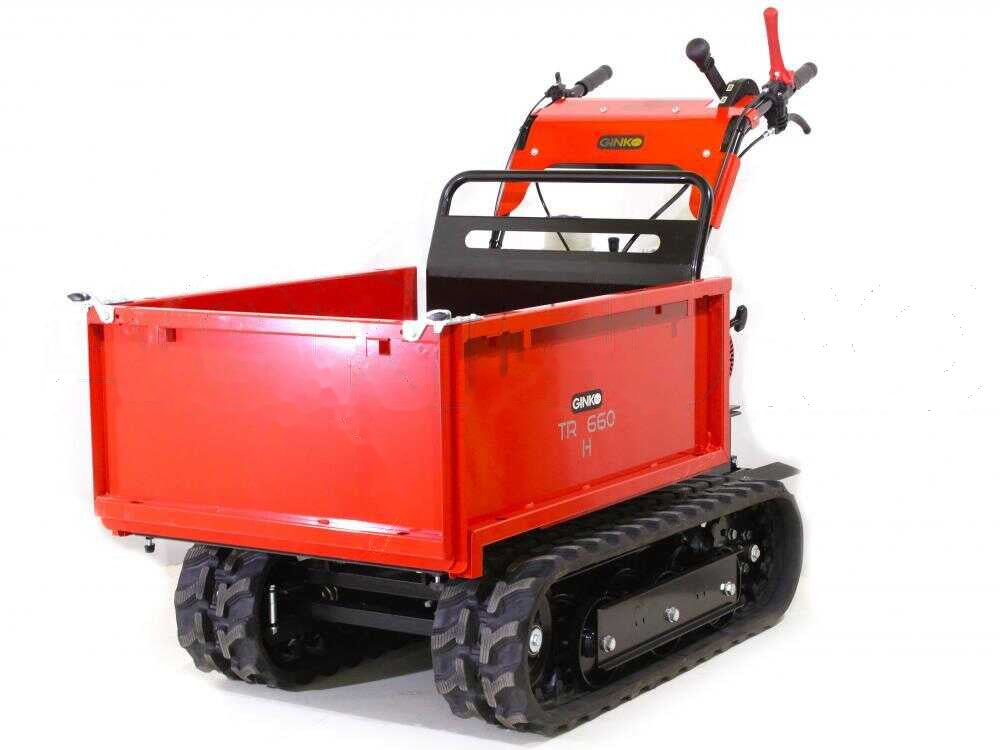 Rupsdumper laadvermogen 600 kg Ginko - MGM TR 660 Extensible, motor Honda GX200, hydraulisch kiepen, detail 11