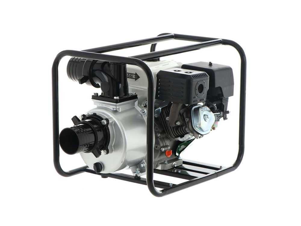 GreenBay GB-WP 100 benzine motorpomp, aansluiting 100 mm, detail 10