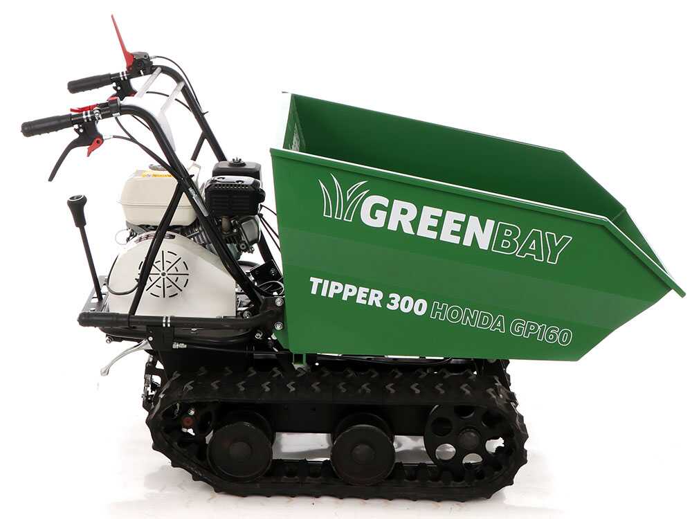Rupsdumper laadvermogen 300 kg GreenBay Tipper 300, motor Honda GP160, detail 11