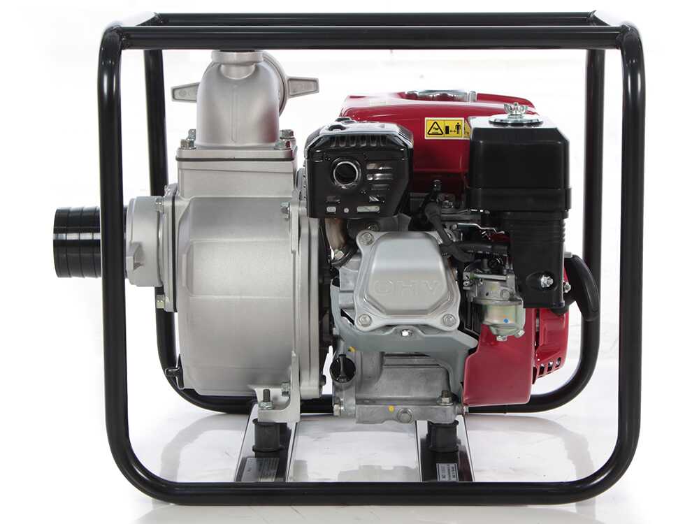 Honda WB30 benzine motorpomp, aansluiting 80 mm, detail 11