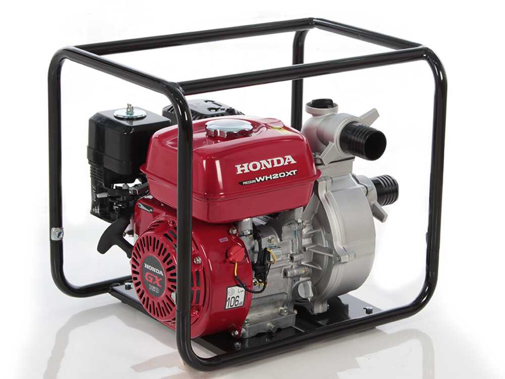 Honda WH20XT benzine motorpomp, aansluiting 50 mm, detail 11
