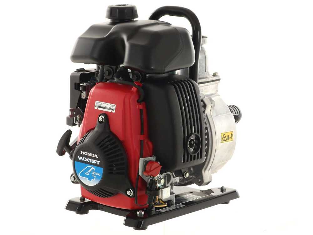 Honda WX15T benzine motorpomp, aansluiting 40 mm, detail 10
