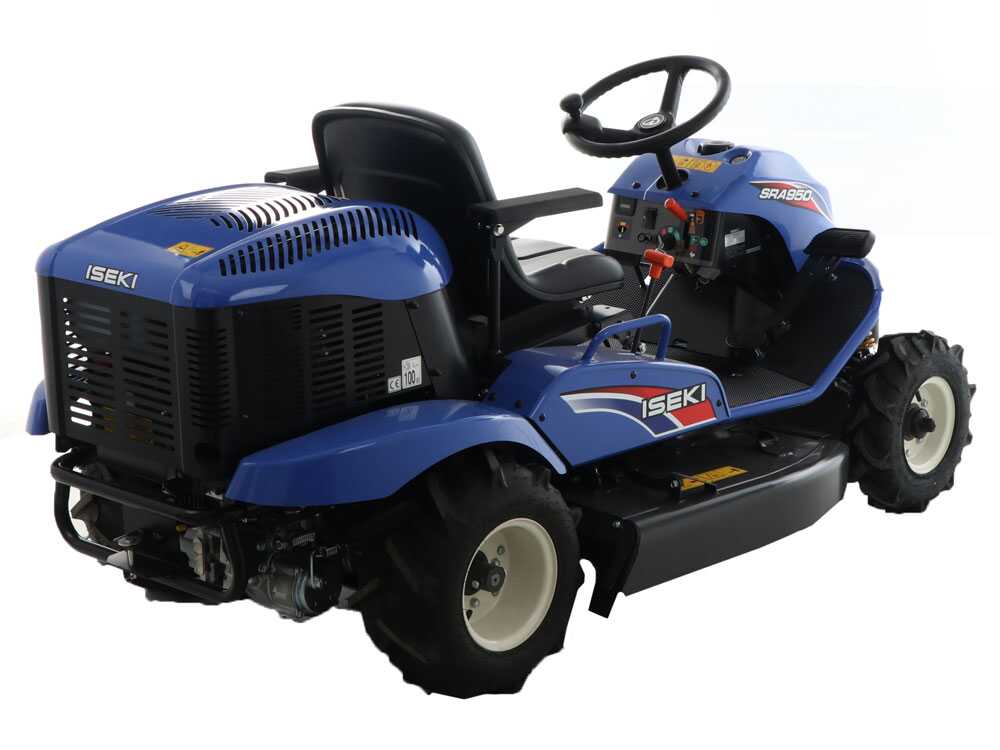 Iseki SRA 950A 2WD zitklepelmaaier 95 cm, hydrostaat, detail 10