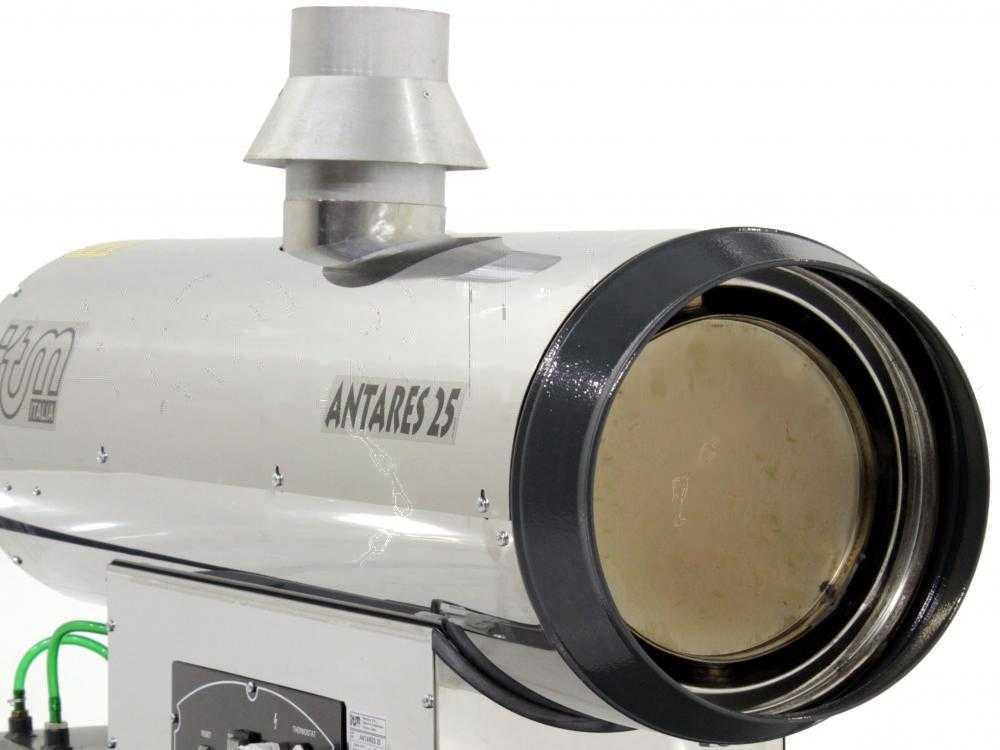 ITM ANTARES 25 INOX diesel heteluchtkanon 25 kW, indirect gestookt, detail 11