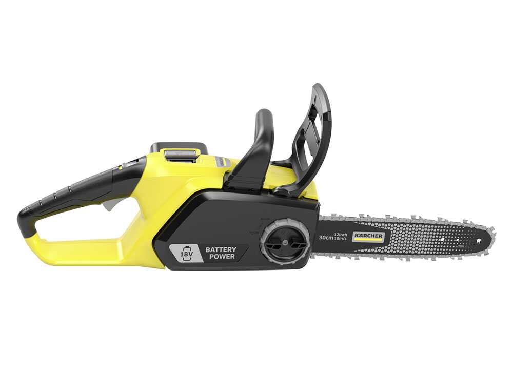Kärcher CNS 18-30 accu kettingzaag, zwaard 30 cm, 18 V 2,5 Ah, detail 10