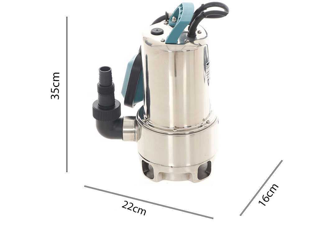Makita PF0610 dompelpomp voor vuil water, detail 11