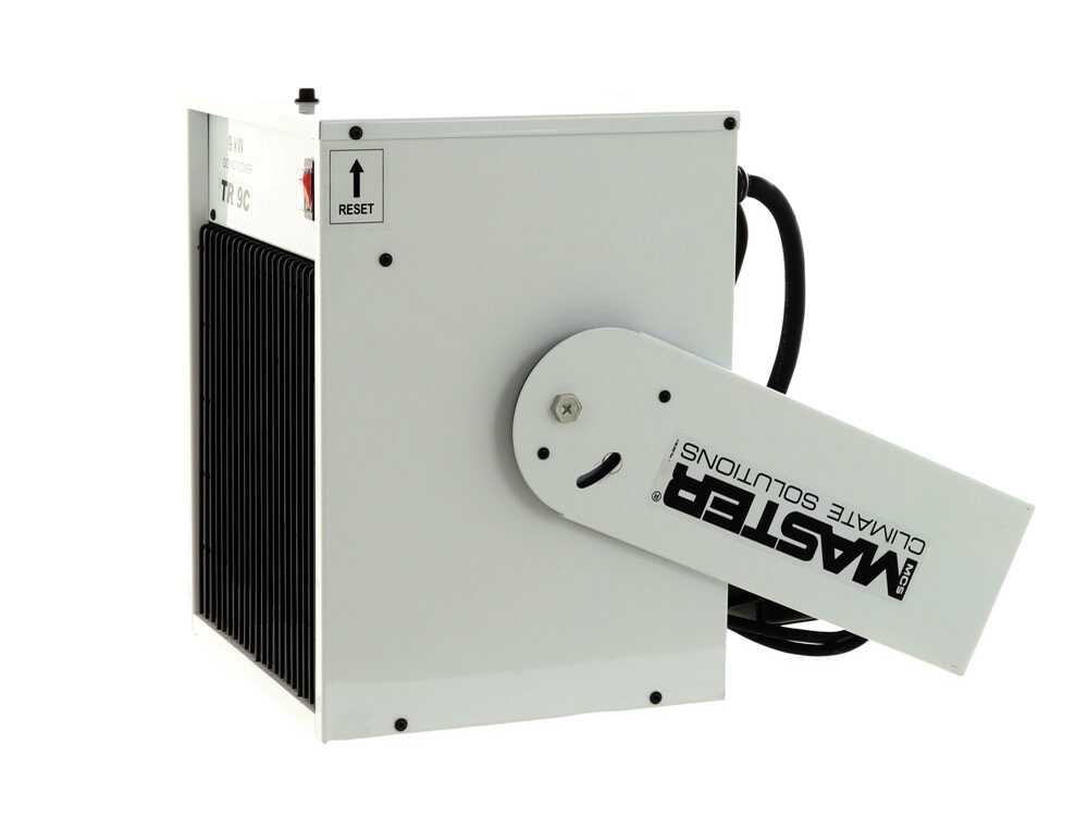 Master TR 9D elektrische heteluchtkanon 9 kW, 400 V, met afstandsbediening, detail 11