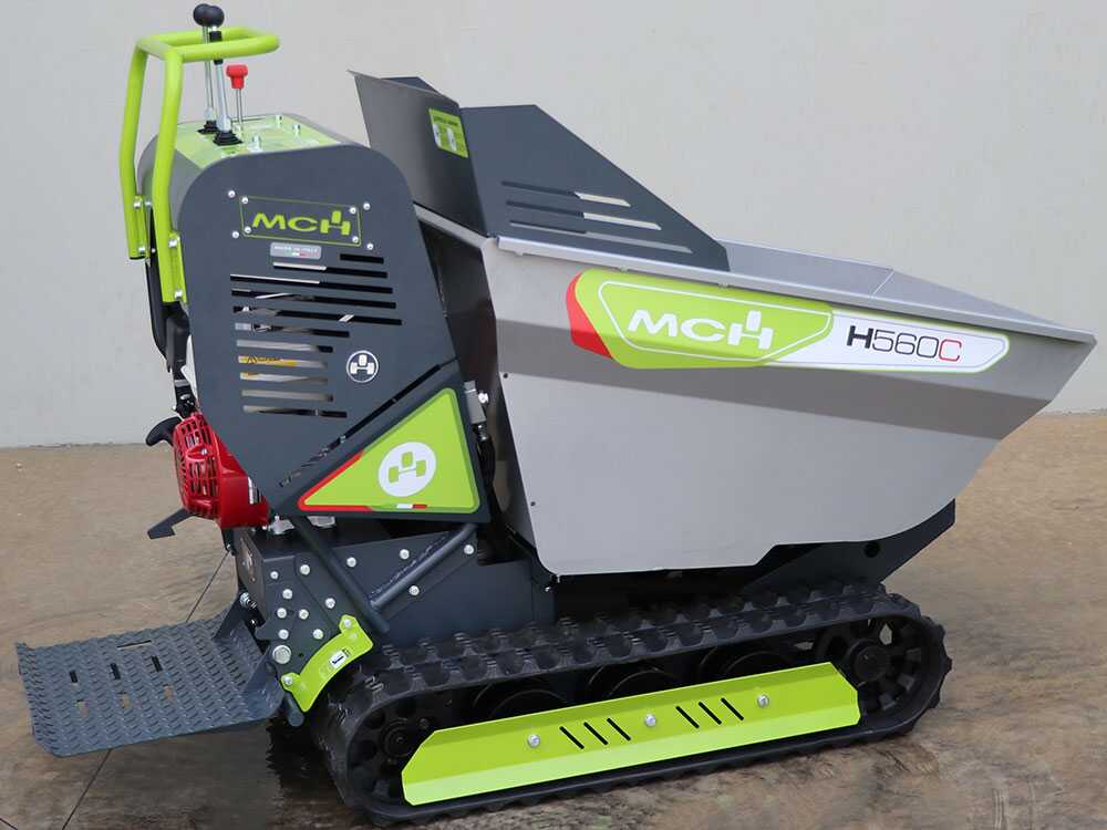 Rupsdumper laadvermogen 500 kg MCH H560C-GX, hydraulisch kiepen, detail 11