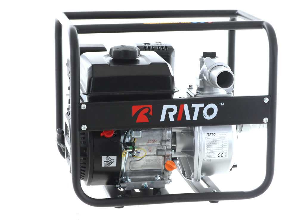 Rato RT50ZB26-3.6Q benzine motorpomp, detail 10