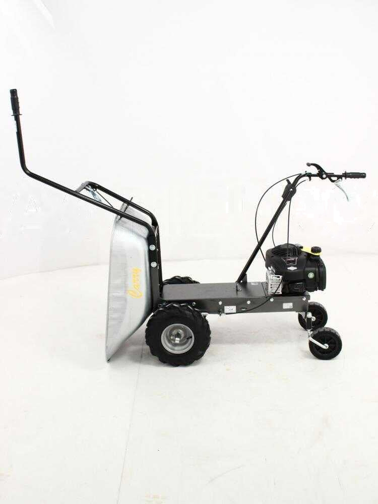 Motorkruiwagen laadvermogen 100 kg Eurosystems Wheelbarrow, motor B&S 450E petrol, detail 11