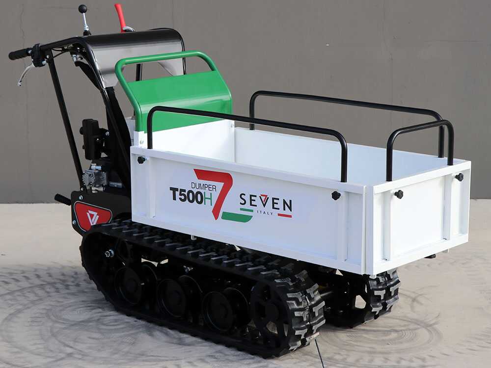 Rupsdumper laadvermogen 500 kg Seven Italy T500H GX-E, detail 11