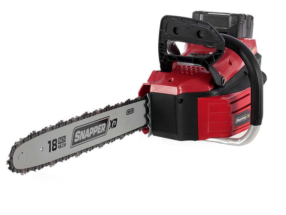 Snapper SXDCS82 accu kettingzaag, zwaard 46 cm, 82 V 4 Ah, detail 11
