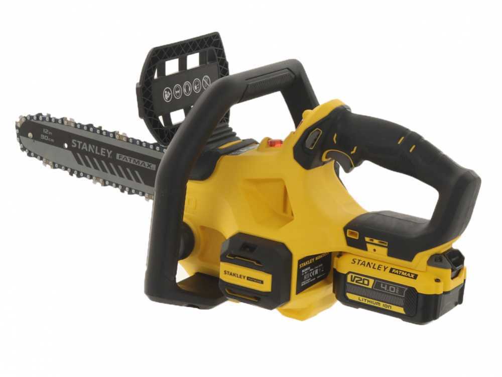 Stanley Fatmax V20 accu kettingzaag, zwaard 30 cm, 18 V 4 Ah, detail 10
