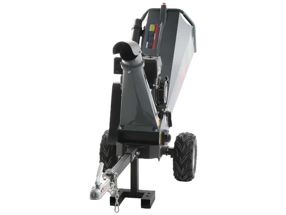 Wortex Drake D420/120L benzine hakselaar, takken tot 90 mm, detail 10