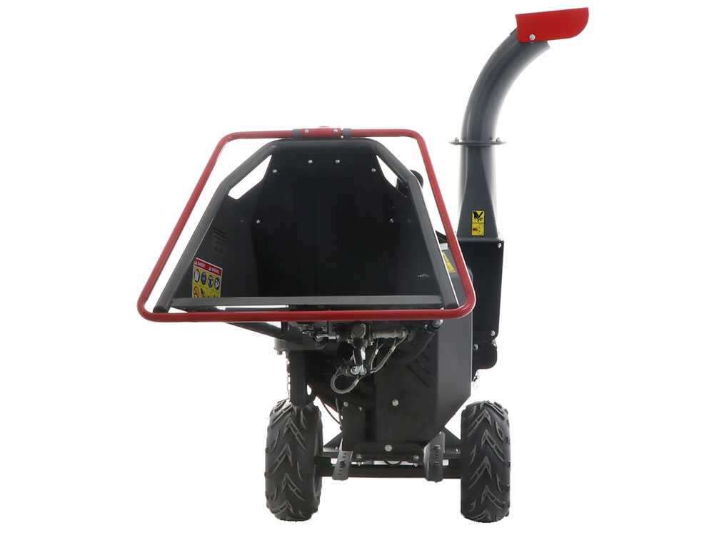 Wortex Grizzly benzine hakselaar, takken tot 100 mm, elektrische start, getrokken uitvoering, detail 10