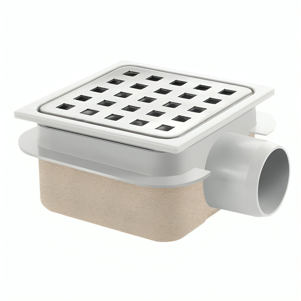 Van den Berg Afvoerput PVC met zijuitlaat, 613 | Rabe - 120000