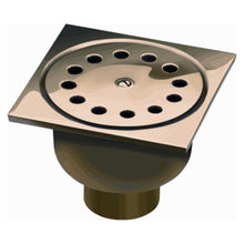 Ablaufgarnitur Messing 100 x 100 mm, 810
