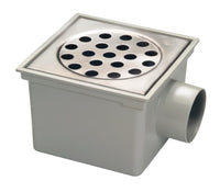 Afvoerput ABS/RVS zijuitlaat, 534 productfoto hoge resolutie