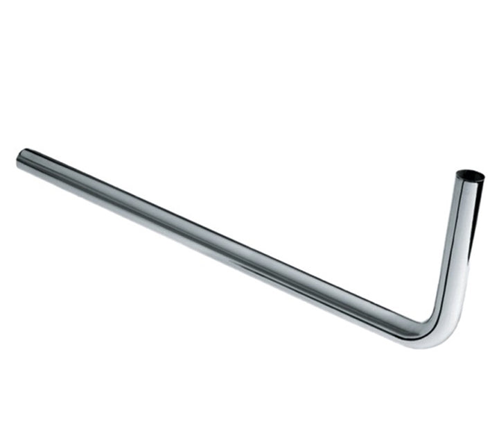 
  Vloerbuis verchroomd, 680 mm productfoto hoge resolutie - artikelnummer 120215
