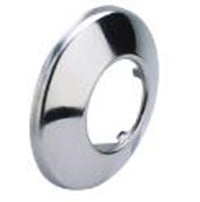 Chromen vloerbuisrozet 1 1/4" x 15 productfoto hoge resolutie
