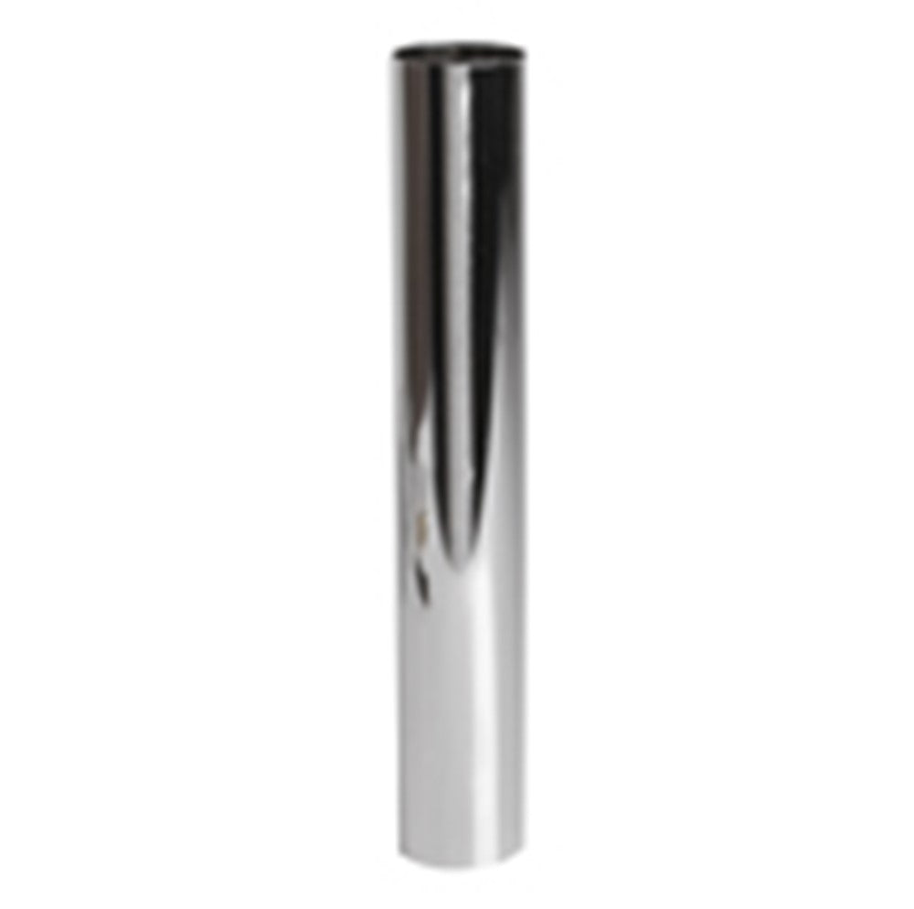 Muurbuis chroom 1 1/4" x 200 mm productfoto hoge resolutie