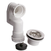 Douchebaksifon met plug 1 1/2" productfoto hoge resolutie