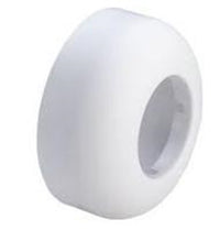 Sifonrozet kunststof wit 1 1/2" productfoto hoge resolutie