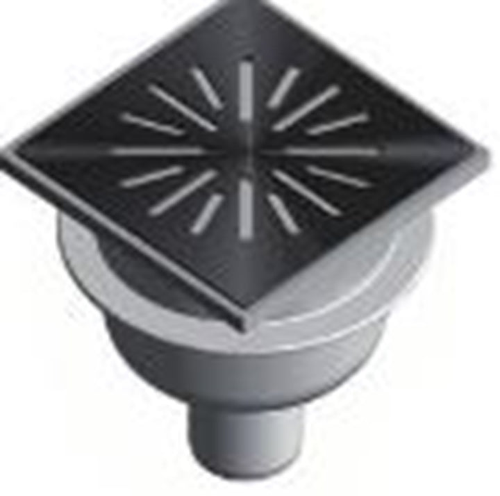 
  Afvoerput ABS/RVS 150 x 150 mm, 4215 productfoto hoge resolutie - artikelnummer 120410
