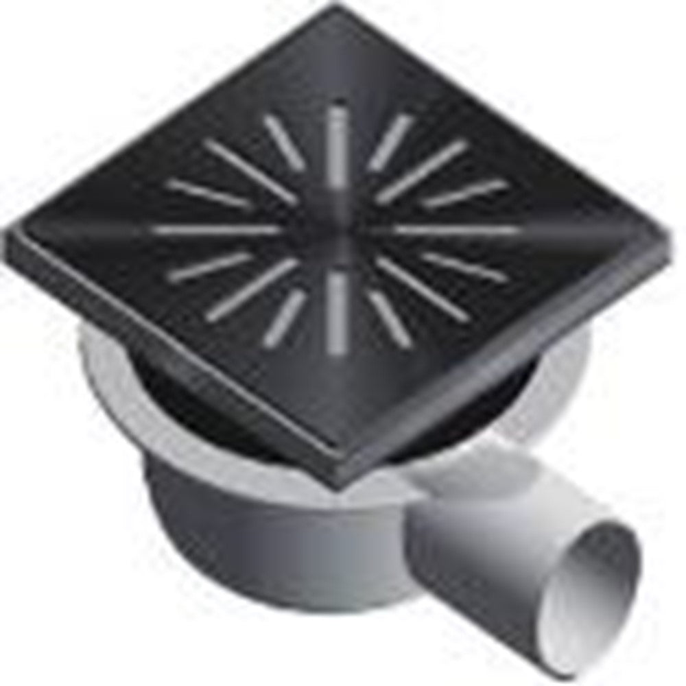 Afvoerput ABS/RVS 150 x 150 mm, 4416 productfoto hoge resolutie