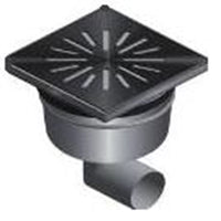 Afvoerput RVS 150 x 150 mm, 4516