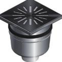 Afvoerput RVS 200 x 200 mm, 6420 productfoto hoge resolutie