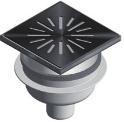 Aquaberg Afvoerput ABS/RVS 150 x 150 mm, 4015R | Rabe - 1204468