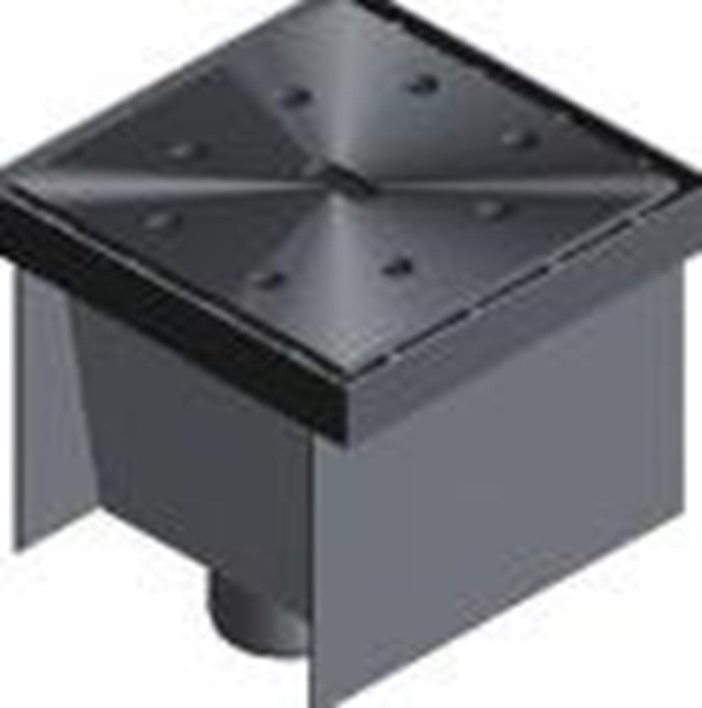 Afvoerput RVS 300 x 300 mm, 4530 productfoto hoge resolutie